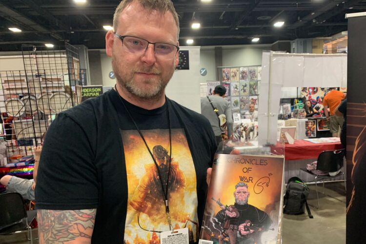 Writer Scott Cox talks about his indie comic book “The Chronicles of War”