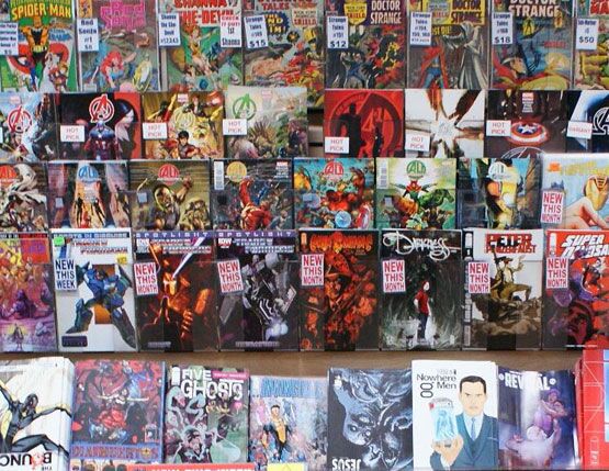 comics-wall