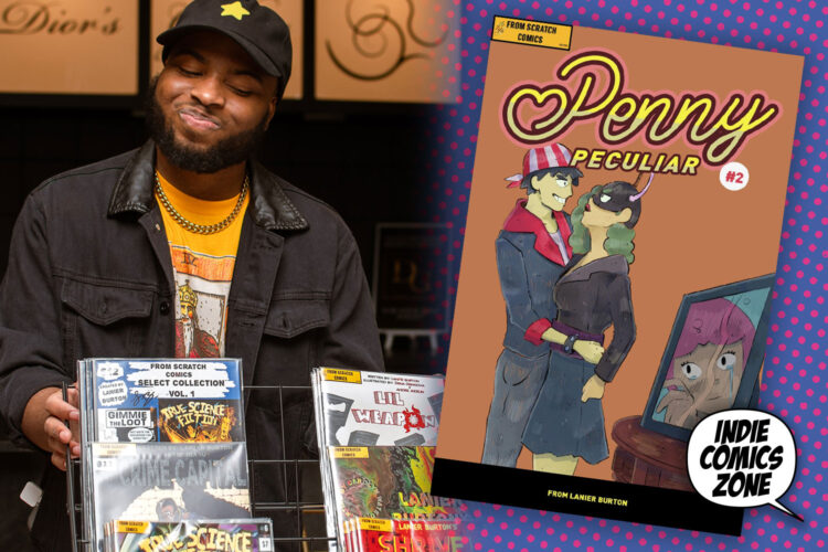 Meet Lanier Burton, indie comics creator of “From Scratch Comics”